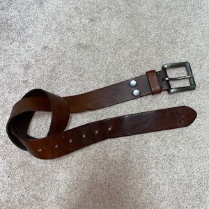 a&f leather belt